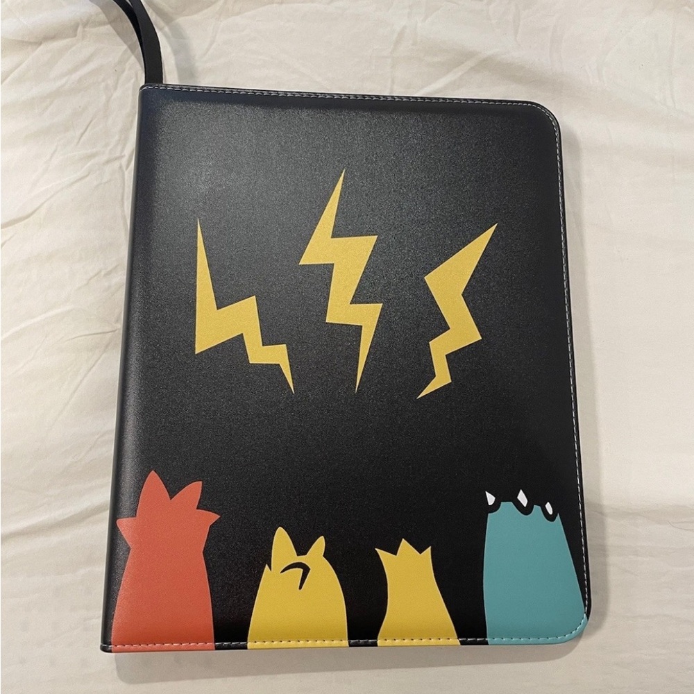 900 Card Binder for Pokemon TCG Card 9 Pocket with 50 Sleeves